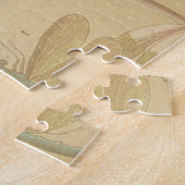 Dragonfly  Antiek Classic Natuur Legpuzzel (Zijkant)