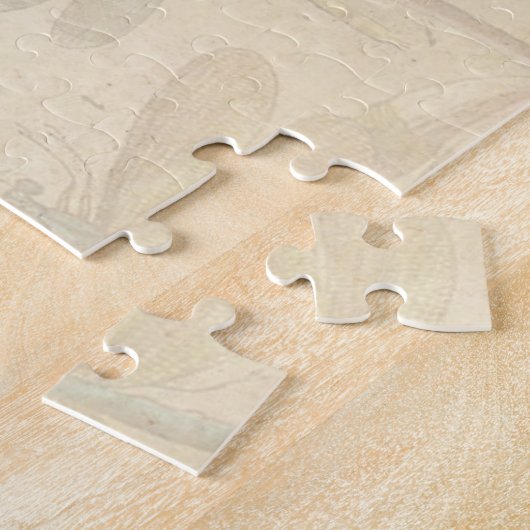 Dragonfly  Antiek Classic Natuur Legpuzzel (Zijkant)