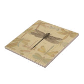 Dragonfly  Antiek Classic Natuur Tegeltje (Zijkant)
