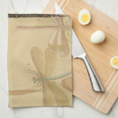 Dragonfly  Antiek Classic Natuur Theedoek (Quarter Fold)