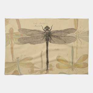 Dragonfly Antiek Classic Natuur Theedoek