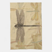 Dragonfly  Antiek Classic Natuur Theedoek (Verticaal)