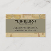 Dragonfly  Antiek Classic Natuur Visitekaartje (Voorkant)