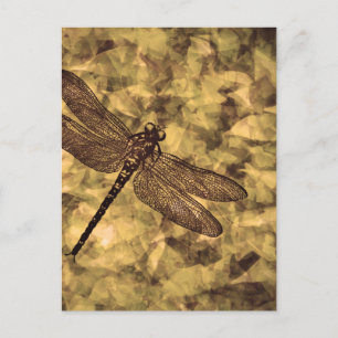  dragonfly Art Briefkaart
