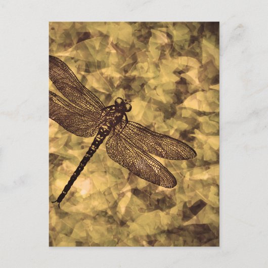 dragonfly Art Briefkaart (Voorkant)