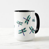 Dragonfly Art dansen Mok (Voorkant rechts)