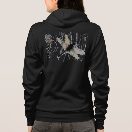 Dragonfly Art Hoodie (Achterkant)