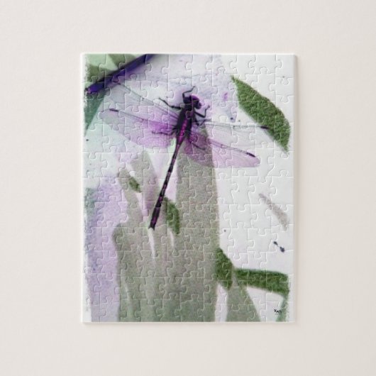 Dragonfly Art Legpuzzel (Verticaal)