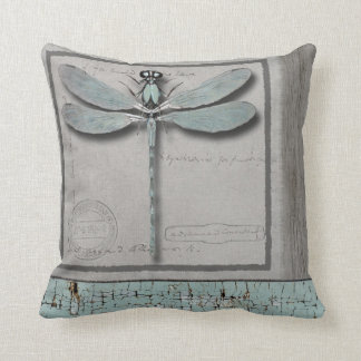 Dragonfly art pillow, kunstenaar Karen J Williams Kussen