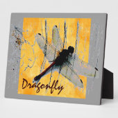 Dragonfly Art Plaque Fotoplaat (Zijkant)