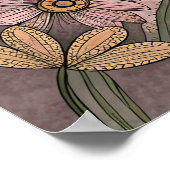 Dragonfly Art Print, Boho Wall Decor, Poster (Hoek)