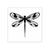 Dragonfly Art Rubber Stamp Rubberstempel (Afrduk)