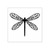 Dragonfly Art Rubber Stamp Rubberstempel (Afrduk)