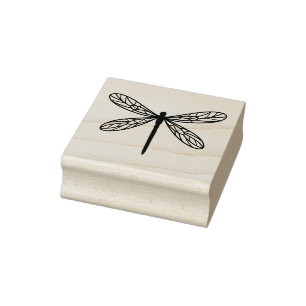 Dragonfly Art Rubber Stamp Rubberstempel