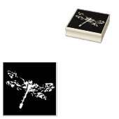Dragonfly Art Tas Rubber Stamp Rubberstempel (Gestempeld)