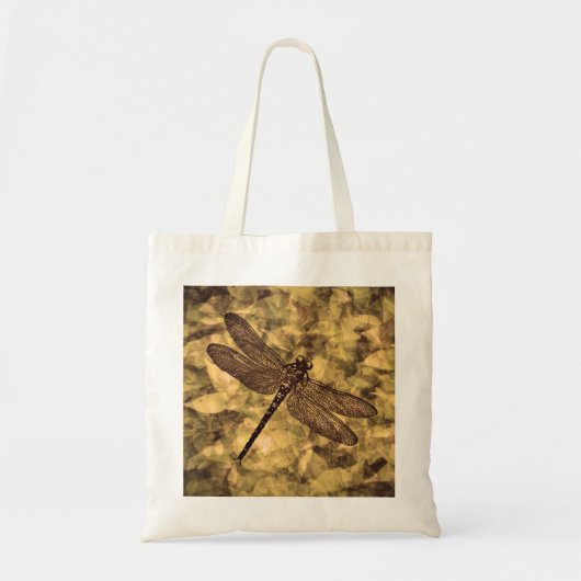 dragonfly Art Tote Bag (Voorkant)