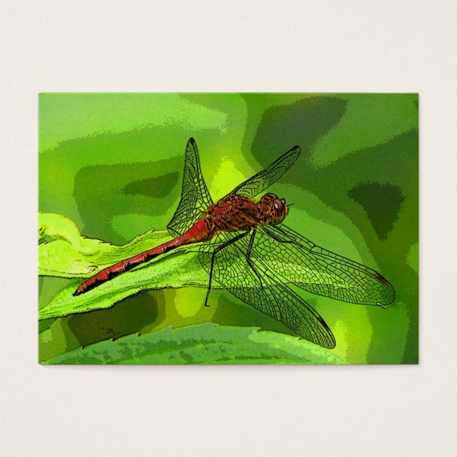Dragonfly ATC Visitekaartjes (Voorkant)