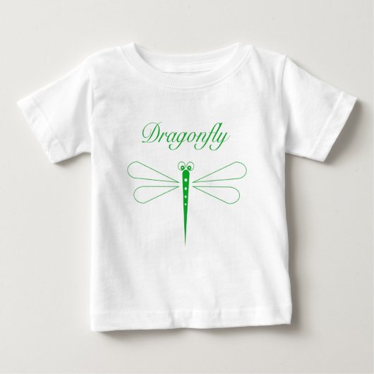 Dragonfly - Baby Fine Jersey T-Shirt (Voorkant)