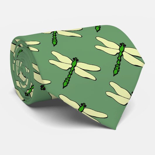 Dragonfly Baby Stropdas (Opgerold)