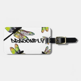 DRAGONFLY BAGAGELABEL
