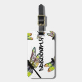 DRAGONFLY BAGAGELABEL (Voorkant verticaal)