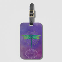 Dragonfly-Bagagelabel