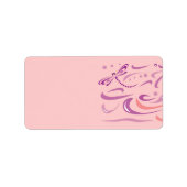 DRAGONFLY Bat Mitzvah Return Address Label (Voorkant)