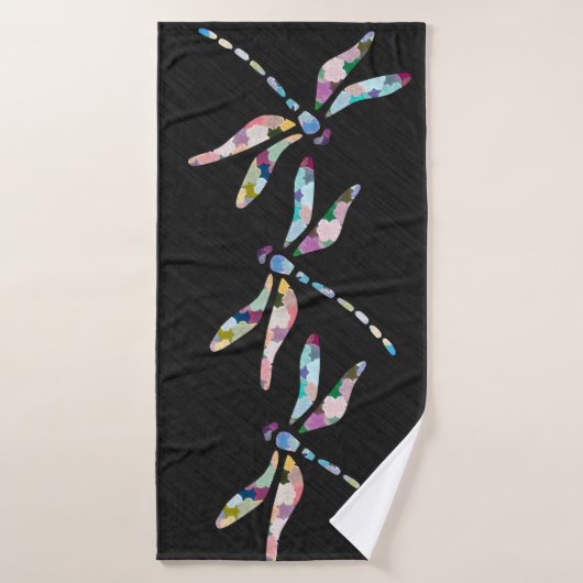 Dragonfly Bath Towel Badhanddoek (Badhanddoek)