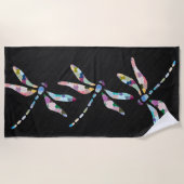 Dragonfly Beach Towel Strandlaken (Voorkant)
