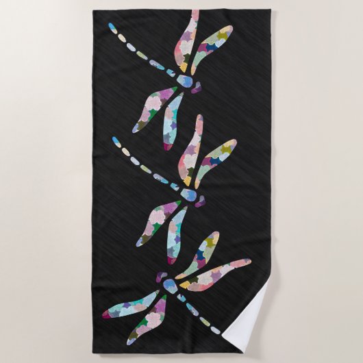 Dragonfly Beach Towel Strandlaken (Voorkant)