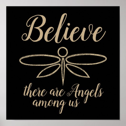 Dragonfly Believe Poster (Voorkant)