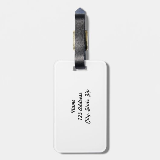 Dragonfly, bezoeker uit de hemel bagagelabel (Achterkant verticaal)