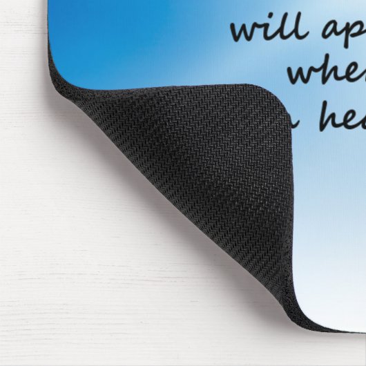 Dragonfly, bezoeker uit de hemel muismat (Hoek)