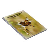 Dragonfly Bible Verse Faith Prayer Journal Notitieboek (Rechterzijde)
