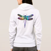 Dragonfly bij de vijver hoodie (Achterkant)