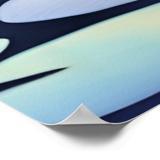 Dragonfly bij de vijver poster (Hoek)