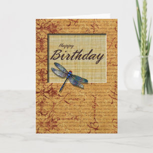 Dragonfly - Birthday Kaart