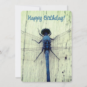 Dragonfly Birthday Kaart! Kaart