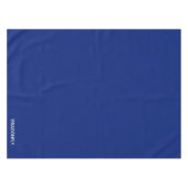 Dragonfly blauwe kleurnaam tafelkleed (Voorkant (Horizontaal))