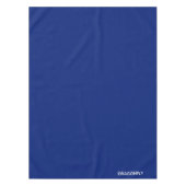 Dragonfly blauwe kleurnaam tafelkleed (Voorkant)