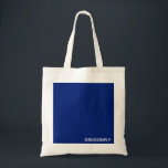 Dragonfly blauwe kleurnaam tote bag<br><div class="desc">Dragonfly blauwe kleurnaam</div>
