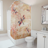 Dragonfly Bloei Douchegordijn (In situ)