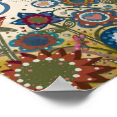 Dragonfly Bloom Inspirerende Inspiratie Poster (Hoek)