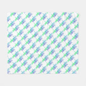Dragonfly Blues Fleece Blanket Deken (Voorkant (Horizontaal))