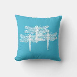 Dragonfly Blues Pillow Kussen