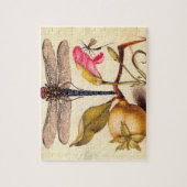 Dragonfly Botanische Natuur Wildleven Legpuzzel (Verticaal)