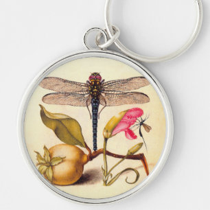Dragonfly Botanische Natuur Wildleven Sleutelhanger