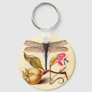 Dragonfly Botanische Natuur Wildleven Sleutelhanger