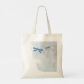 DragonFly BRIDESMAID Bridal Party Gepersonaliseerd Tote Bag (Achterkant)