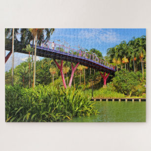 Dragonfly Bridge and Lake, Singapore Legpuzzel
